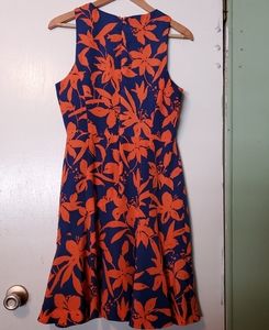 Womens j crew floral spring/summer dress size 6